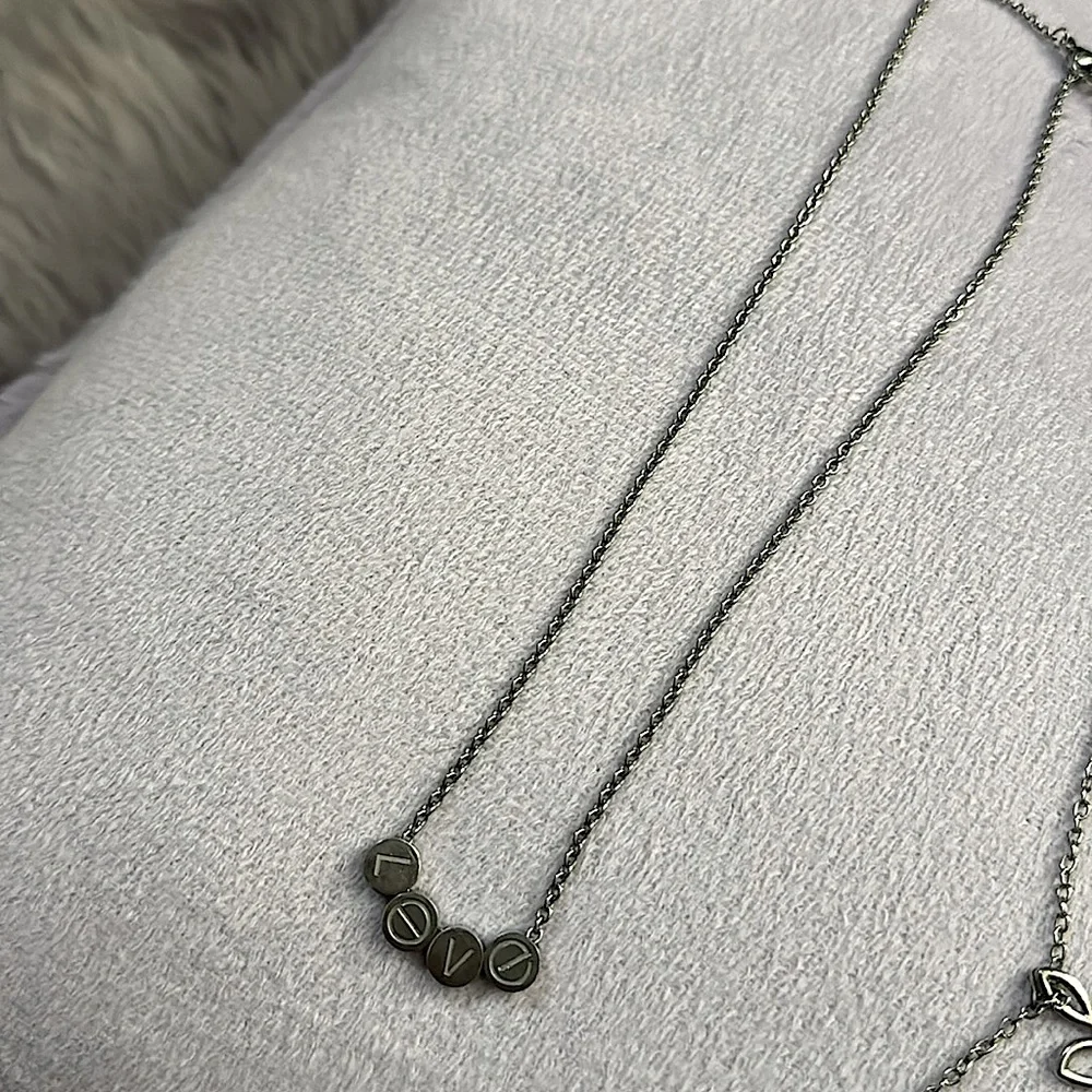 3pk Fashion necklaces (stainless steel)